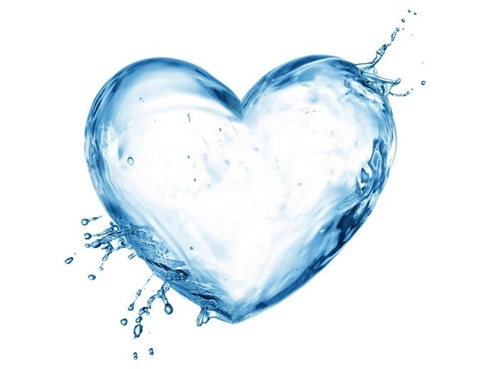 The heart comes from water