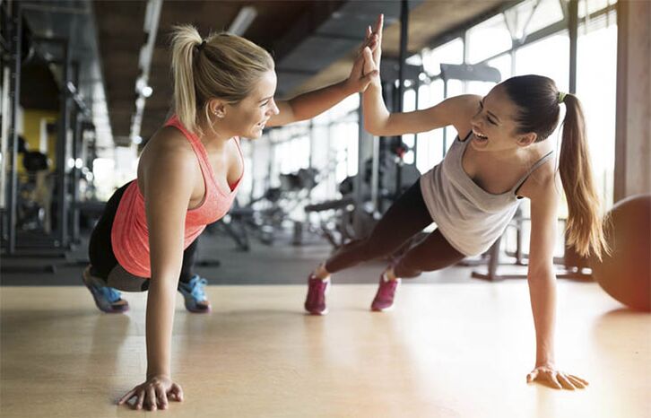 Aerobics and strength training