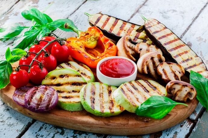 Roasted vegetables for weight loss