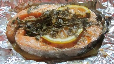 How to grill fish on a protein diet
